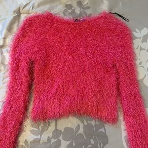 Pink Crazy Sweater